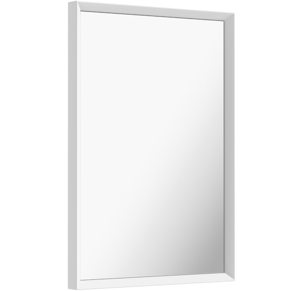 Mode Larsen white gloss mirror 800 x 550mm