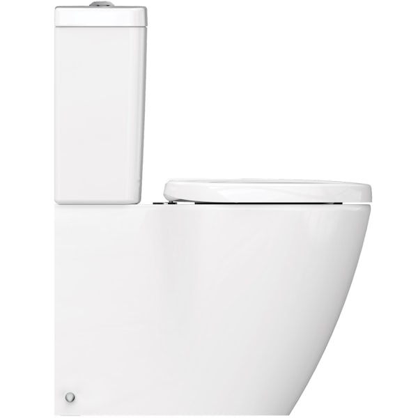 Ideal Standard Concept Space close coupled toilet with soft close seat