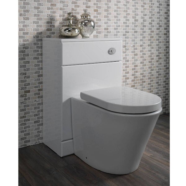 Arte Back To Wall Toilet inc Seat & Unit