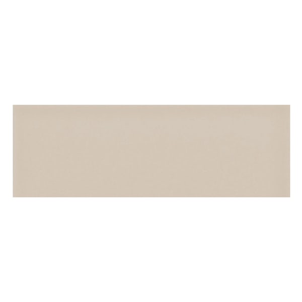 Zenith beige flat gloss wall tile 100mm x 300mm