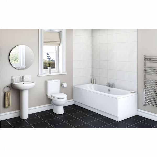 Energy Bathroom Set with Islington 1800 x 800 Bath Suite