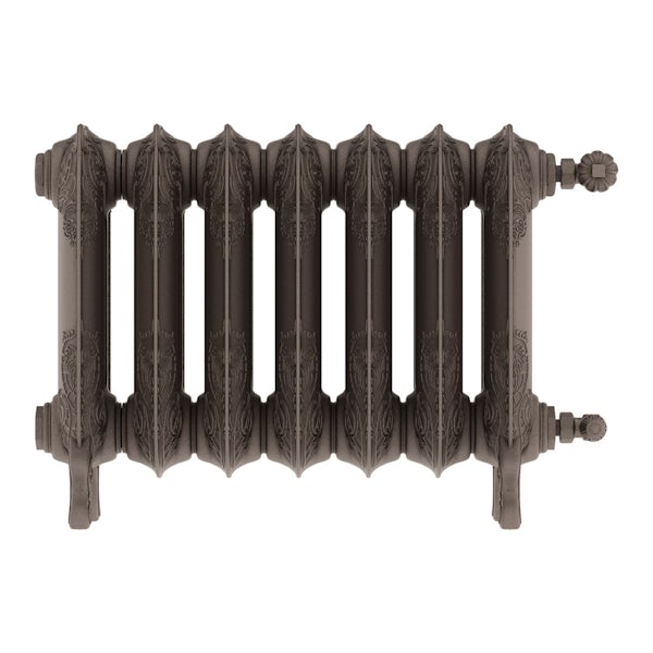 Oxford russet freestanding cast iron radiator 470 x 606