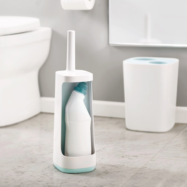 JosephJoseph Flex plus smart toilet brush with storage bay
