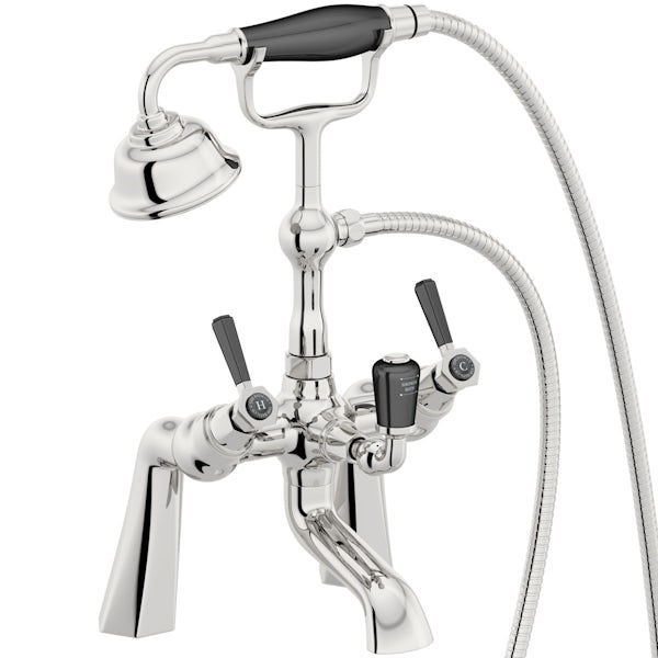 The Bath Co. Beaumont lever bath shower mixer tap offer pack