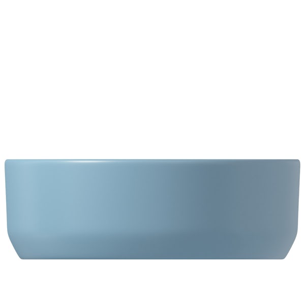 Mode Orion blue coloured countertop basin 355mm