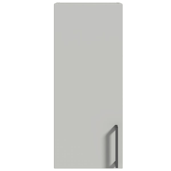 Reeves Wyatt light grey wall hung cabinet 720 x 300mm