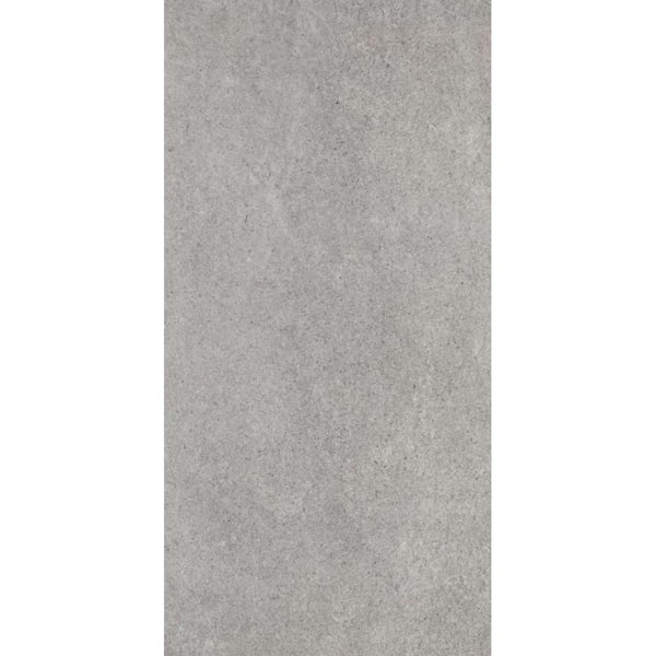 RAK City Stone grey matt wall and floor tile 300mm x 600mm