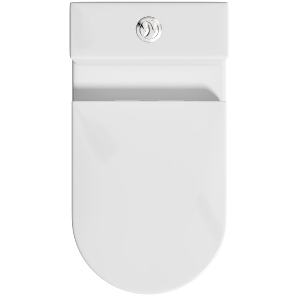 Mode Tate Verotti close coupled toilet with soft close seat