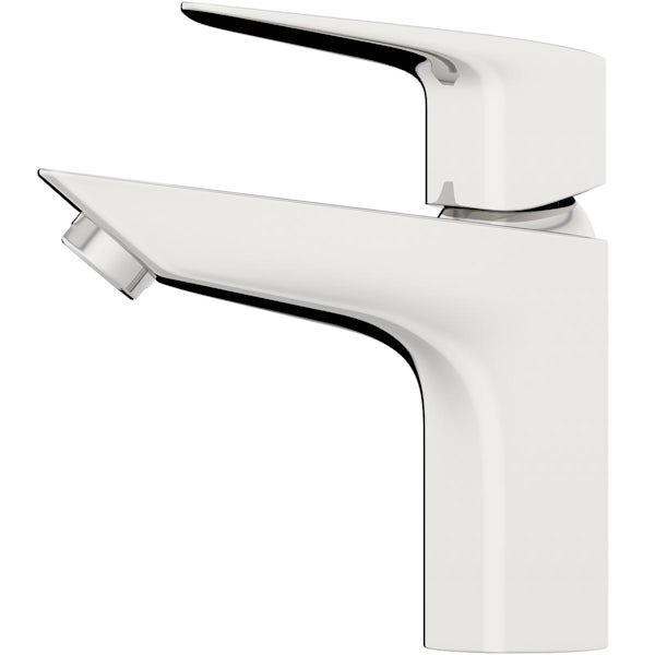 Grohe BauEdge basin mixer tap s-size with push open waste