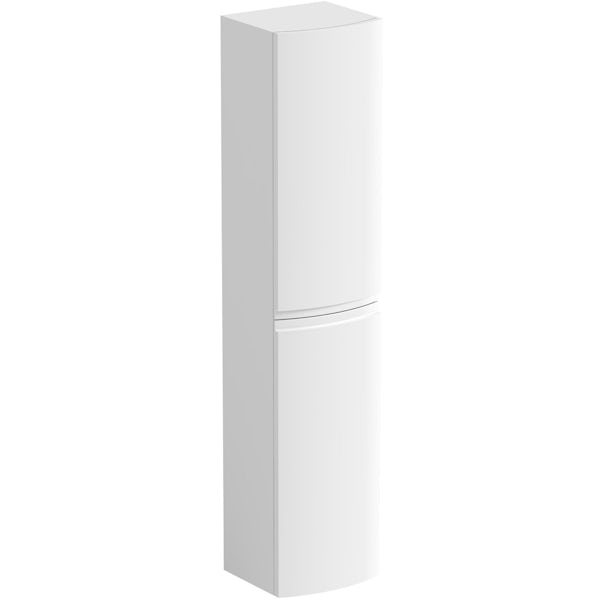 Mode Harrison snow wall hung storage cabinet