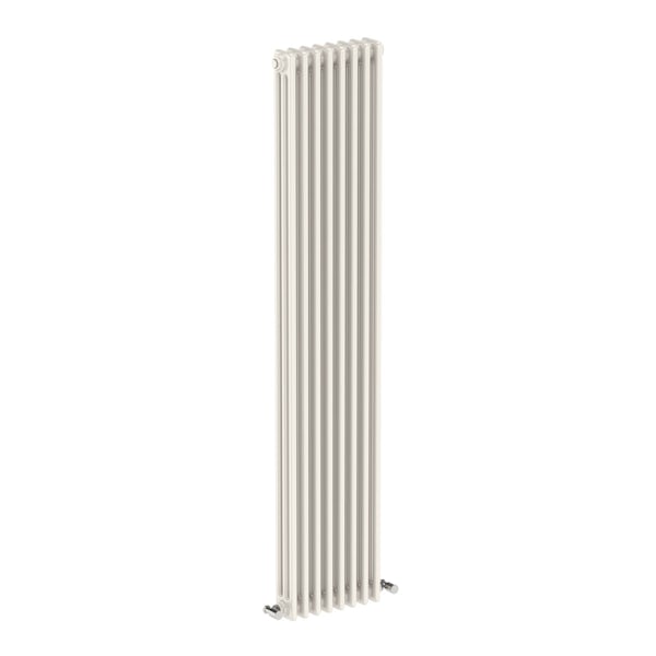 Dulwich vertical white triple column radiator 1800 x 378