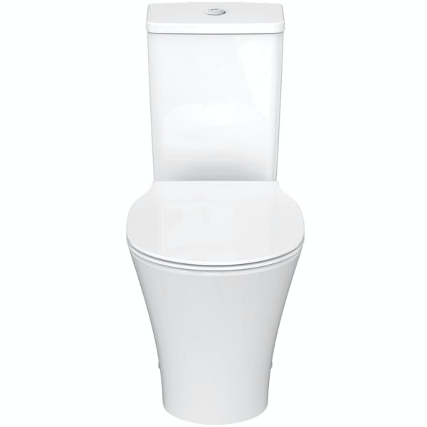 Ideal Standard Concept Air close coupled toilet and soft close toilet seat