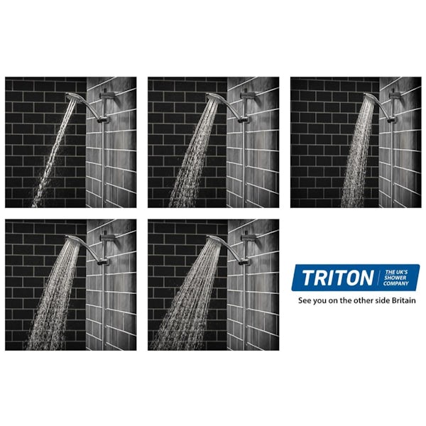 Triton Danzi white electric shower 8.5kW