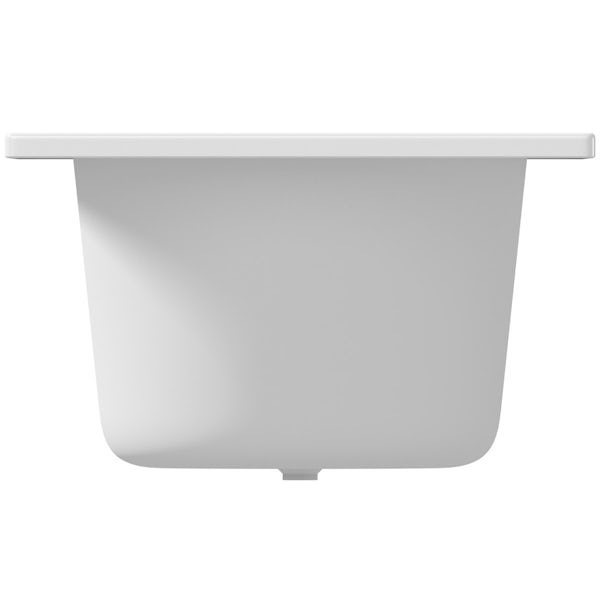 Kaldewei Classic Duo straight steel bath with leg set 1700 x 750 with no tap holes