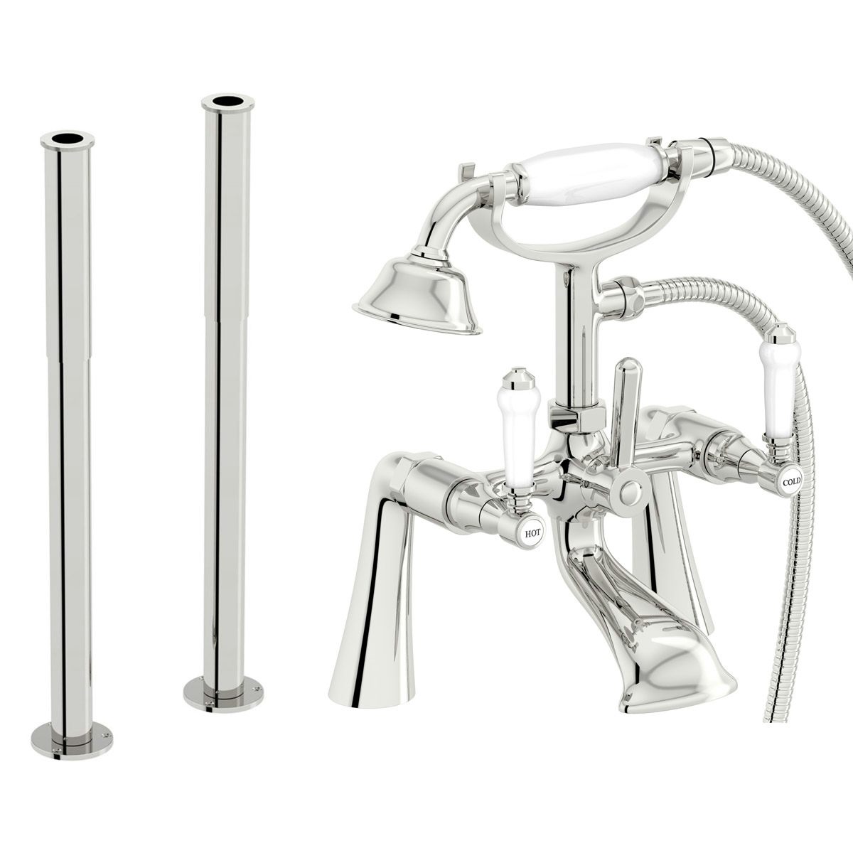 Orchard Winchester bath shower mixer and adjustable standpipe pack