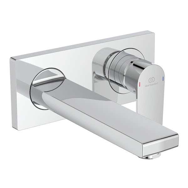 Ideal Standard Edge wall mounted single lever basin mixer tap