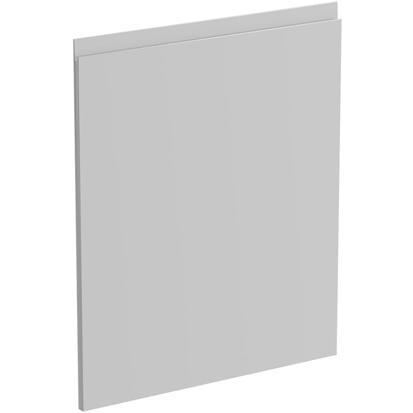 Schon Chicago light grey 600mm integrated dishwasher or fridge fascia