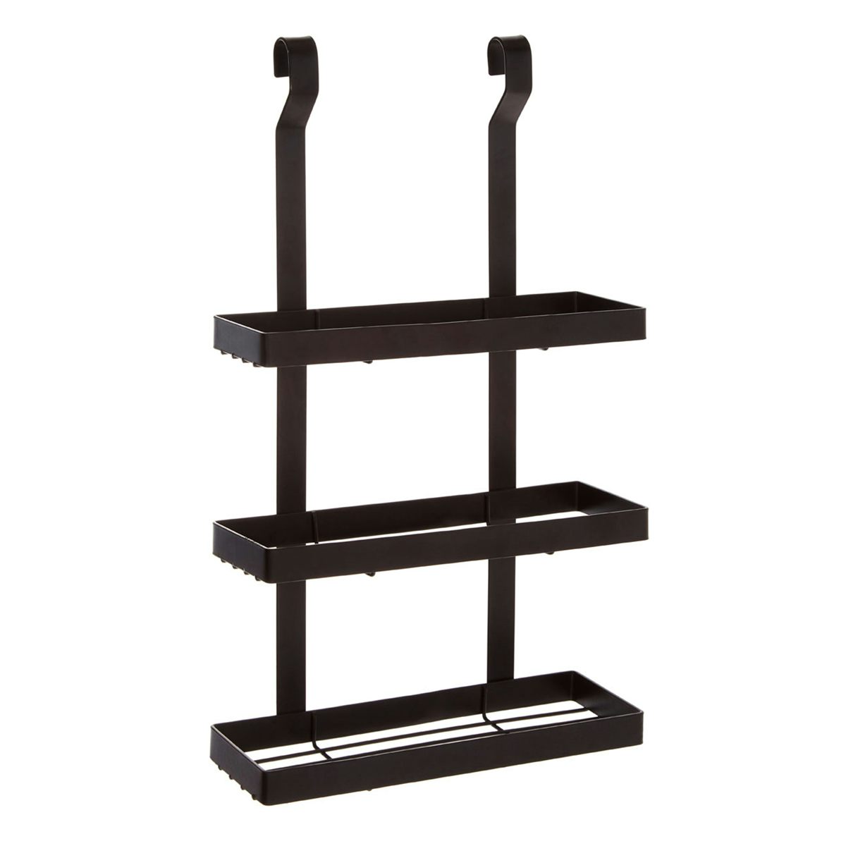 Accents Hanging 3 tier shelf unit in matt black
