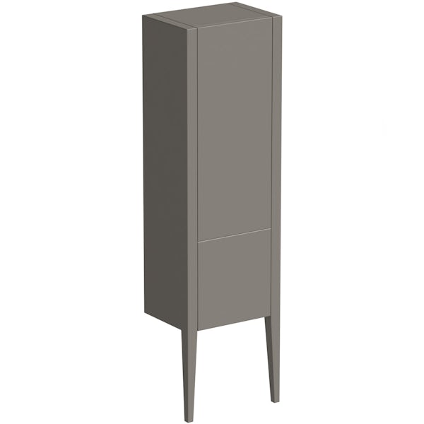 Mode Hale greystone matt storage cabinet