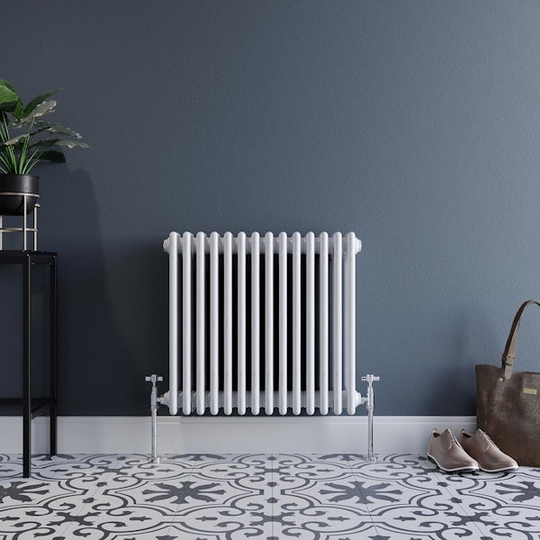 The Heating Co. Corso white 4 column radiator