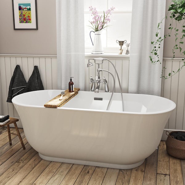 The Bath Co. Camberley traditional freestanding bath