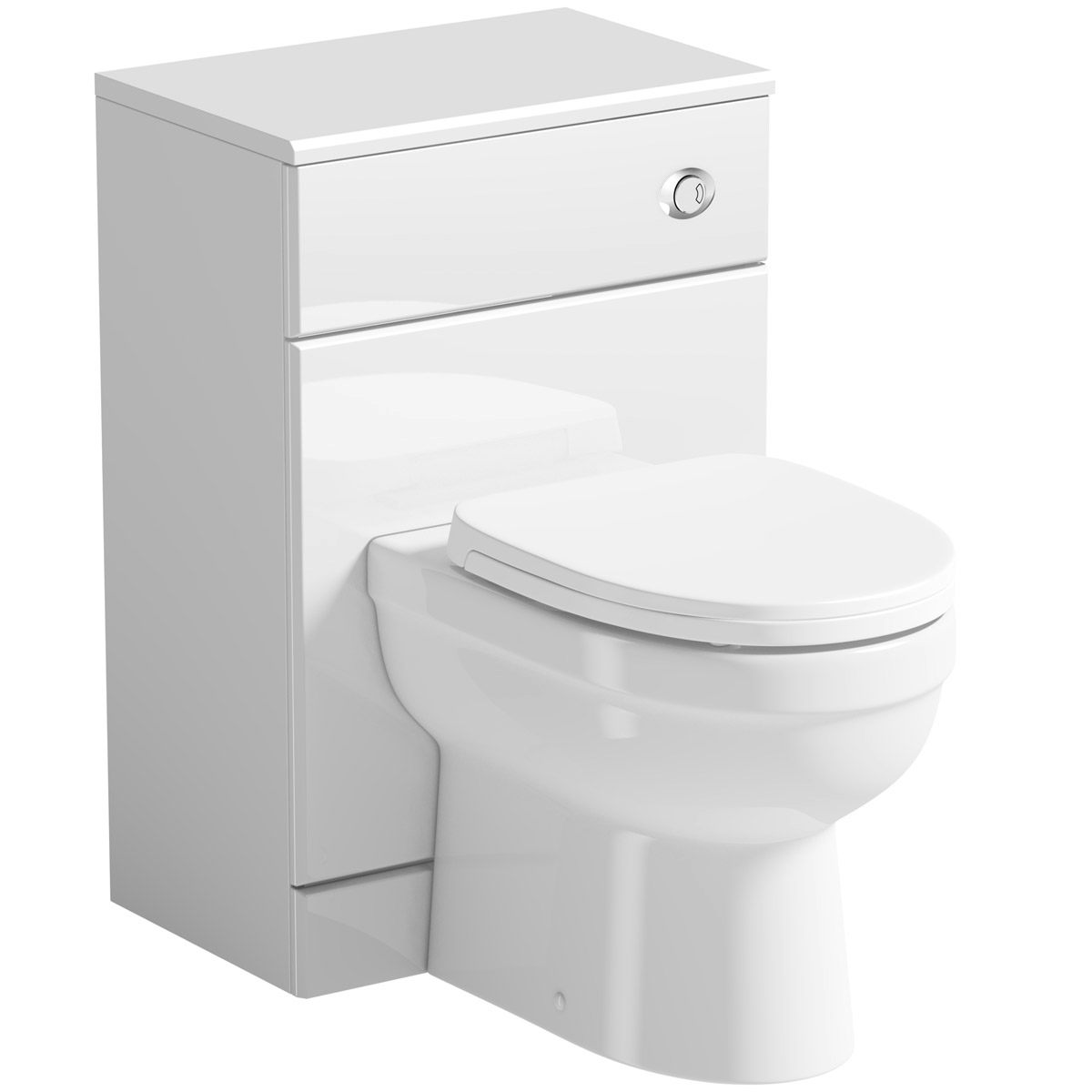 Orchard Eden white back to wall unit and toilet with soft close seat