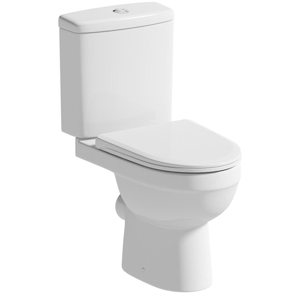 Orchard Eden close coupled toilet with soft close lid