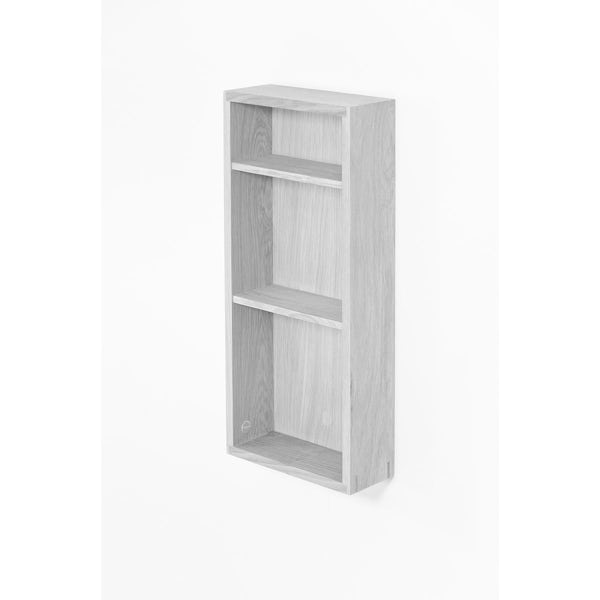 Accents Oyster white slimline open shelving unit 550 x 250mm