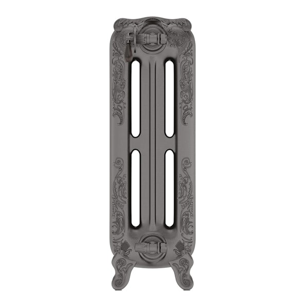 Oxford raw metal freestanding cast iron radiator 710 x 852