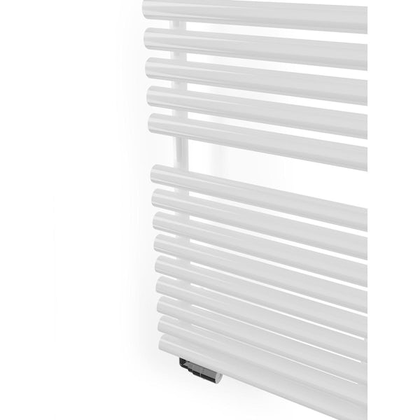 Terma Rolo Towel matt white heated towel rail 1800 x 520