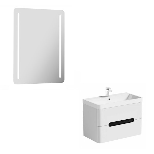 Mode Ellis essen wall hung vanity unit 800mm and mirror offer