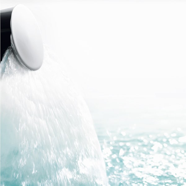 Aqualisa Unity Q Smart concealed bath filler pumped with overflow