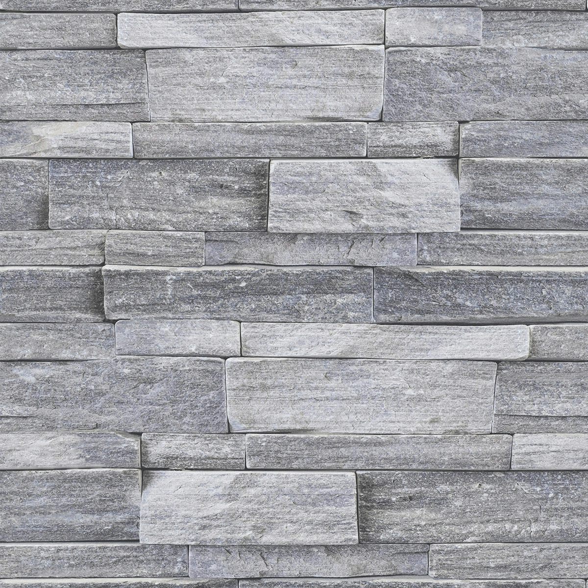 Superfresco easy grey stone wall wallpaper