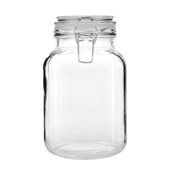 Glass 2000ml storage jar