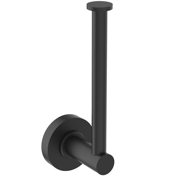 Ideal Standard IOM silk black toilet roll holder