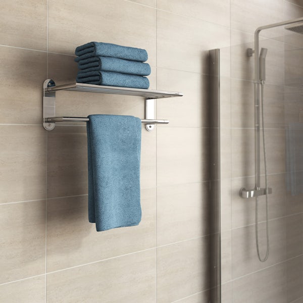 Orchard Options contemporary towel shelf