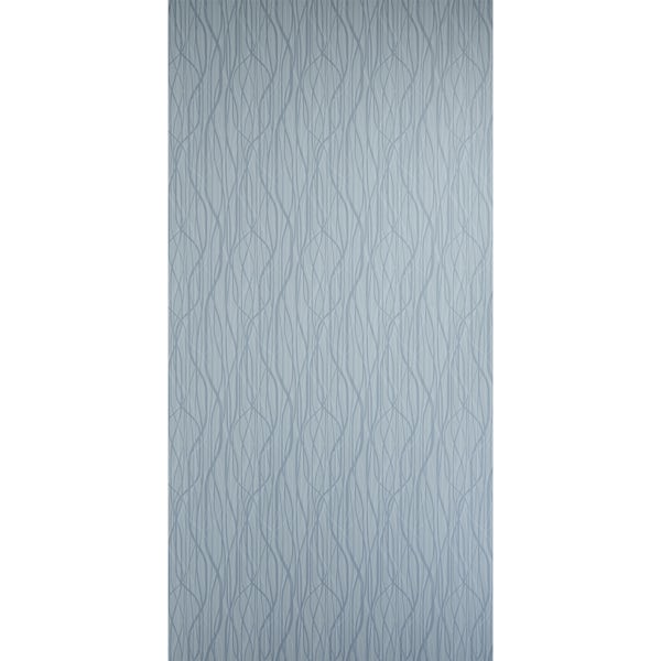 Showerwall Whispering Grass Metallic Grey waterproof shower wall panel