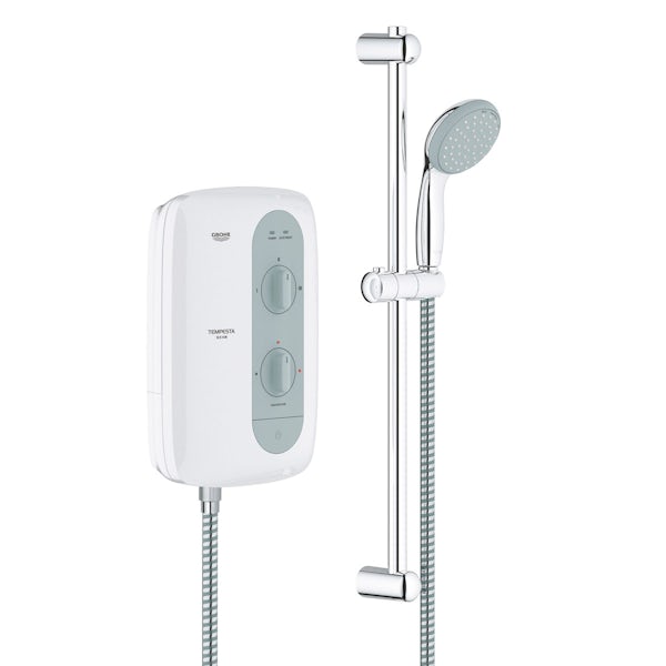 Grohe Tempesta 100 9.5kw electric shower nighttime grey