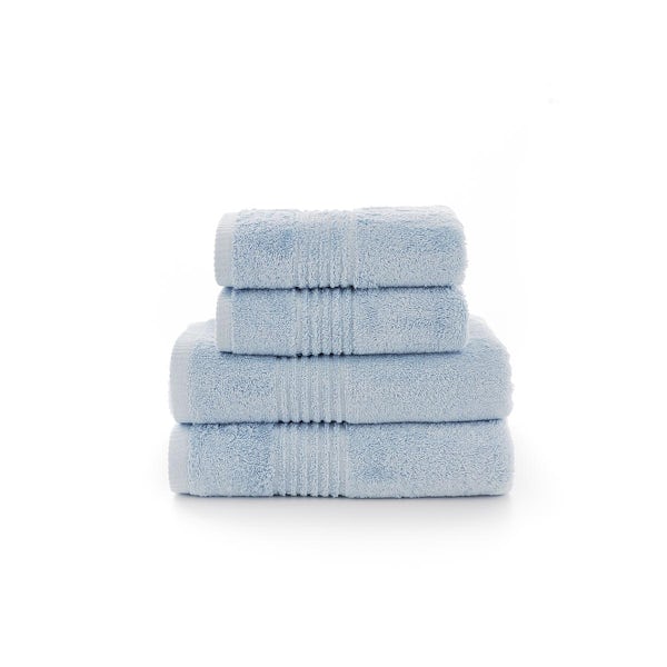 The Lyndon Company Eden Egyptian cotton 6 piece towel bale in blue