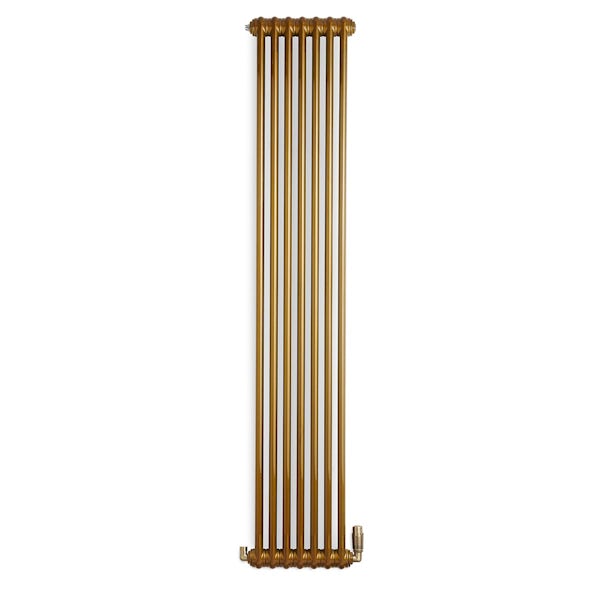 Terma Colorado 2 column vertical radiator brass lacquer