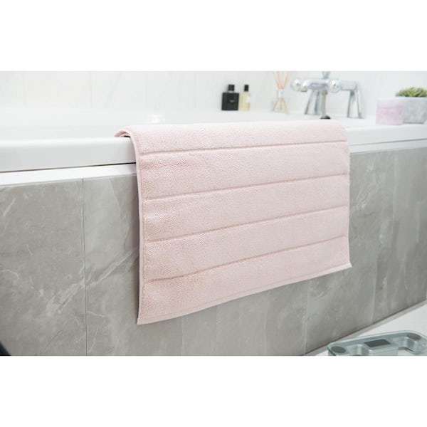 Deyongs Palazzo luxe bath mat pink