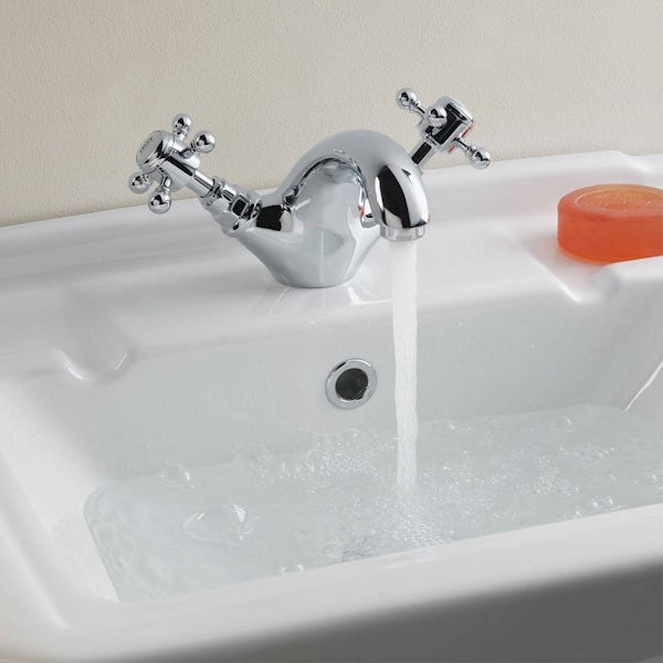 Coniston Basin and Bath Shower Mixer with Standpipe Pack