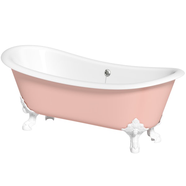 Artist Collection Lush Blush Light Pink cast iron bath