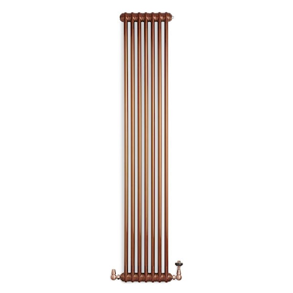 Terma Colorado 2 column vertical radiator copper lacquer