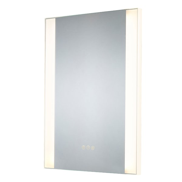 Mode Earl dimmable diffused LED illuminated mirror 700 x 500mm with demister