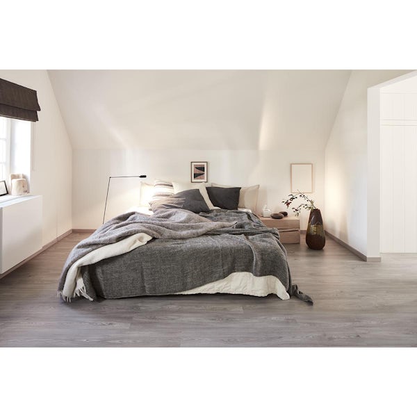 BerryAlloc Pure 5mm LVT flooring Classic Oak Grey matt 1326 x 204