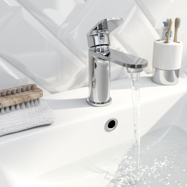 Mode Thorsen basin mixer tap with waste