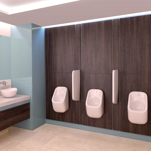 RAK Series 600 urinal partition panel