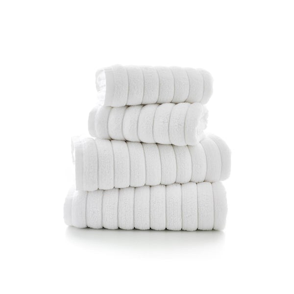 The Lyndon Company Ribbleton 700gsm BCI cotton towel bale white