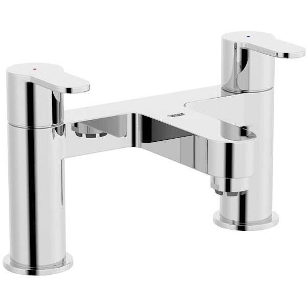 Grohe BauEdge deck mounted bath filler tap